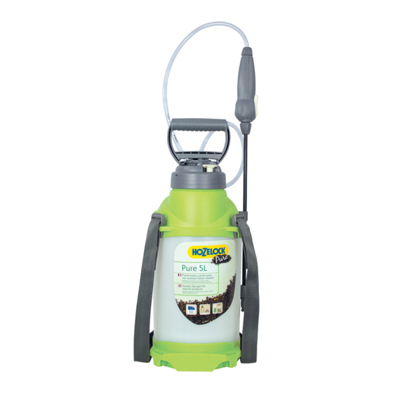 Hozelock Pure 5L Manual