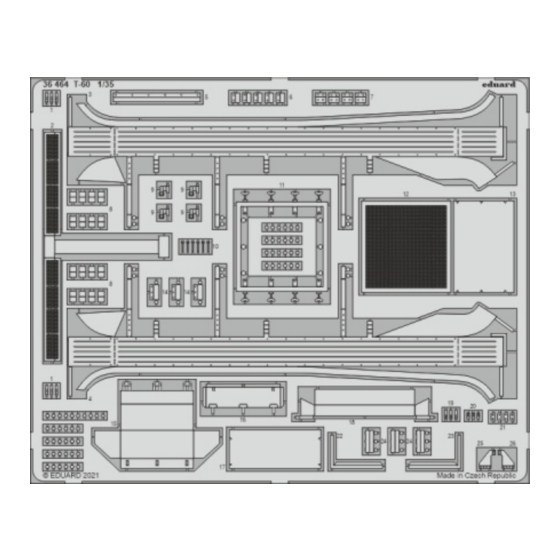 Eduard T-60 Quick Start Manual