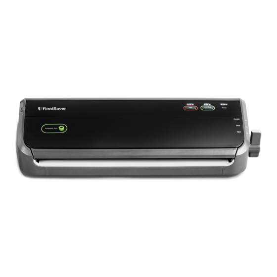 FoodSaver FM2000 Series Quick Start Manual