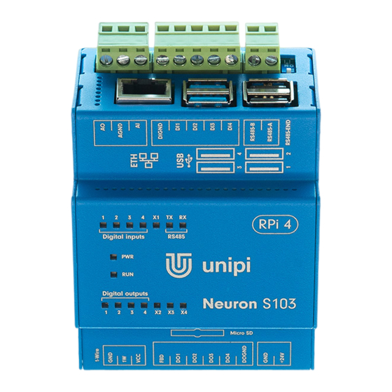 UniPi Technology Neuron Technical Information