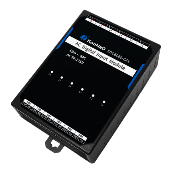 KonNad C2000-A2-SDD6060-CAX User Manual