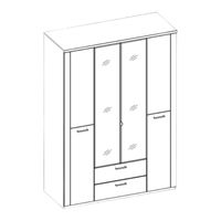 BLACK RED WHITE DOORSET 4DG2S Z Instructions For Assembling And Installing
