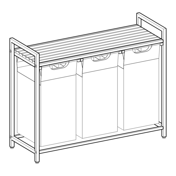Songmics VASAGLE BLH301 Assembly Instructions Manual