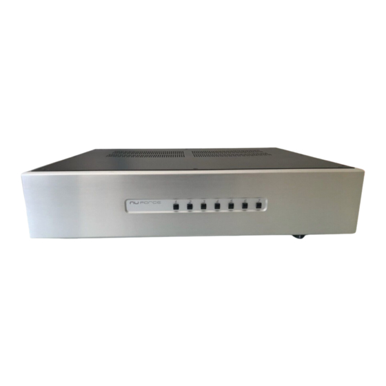 NuForce MCH Series Manual
