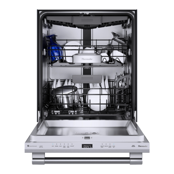 Thermador DWHD640EFP Use And Care Manual