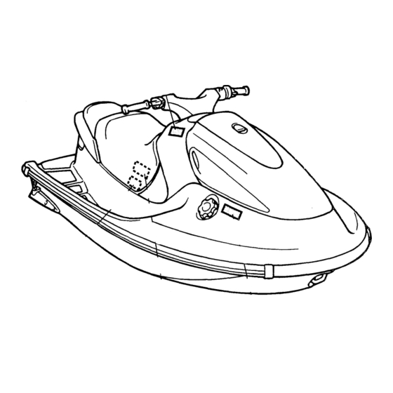 Yamaha WaveRunner GP GP760X Owner's Manual