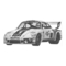 Motorized Toy Car Tamiya Martini Porsche 935 Turbo 628 Manual