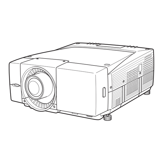 Sanyo PLC-XF60A Service Manual