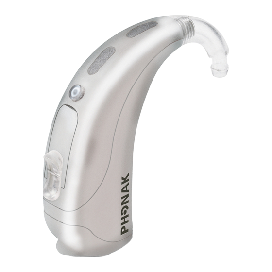 Phonak Nathos S+ User Manual