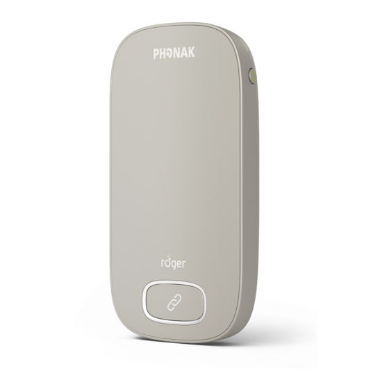 Phonak Roger Quick Setup Manual