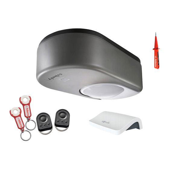 SOMFY Dexxo Smart 800 io Installation Manual