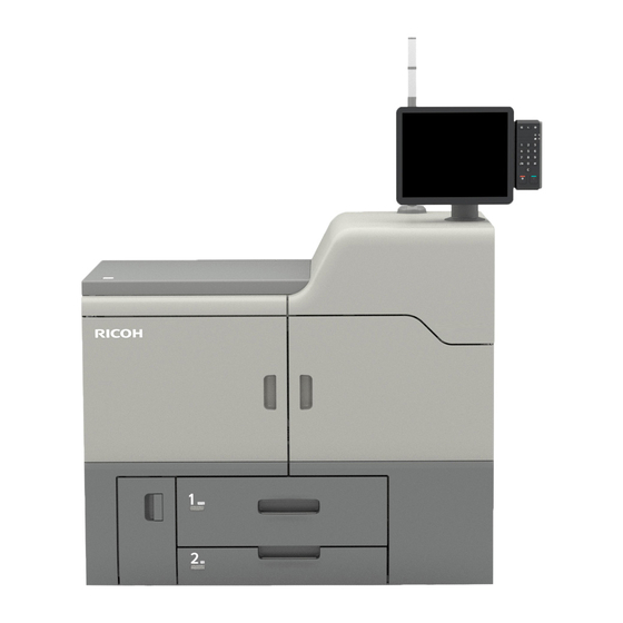 Ricoh Pro C7200 Series Cip Training