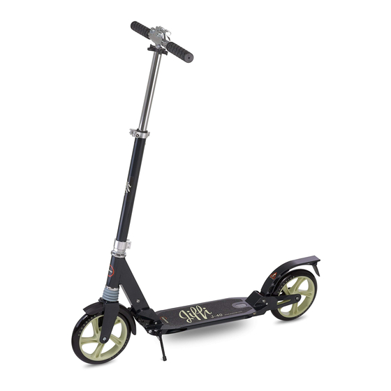 SCOORIDE Jiffi J-40 Manual