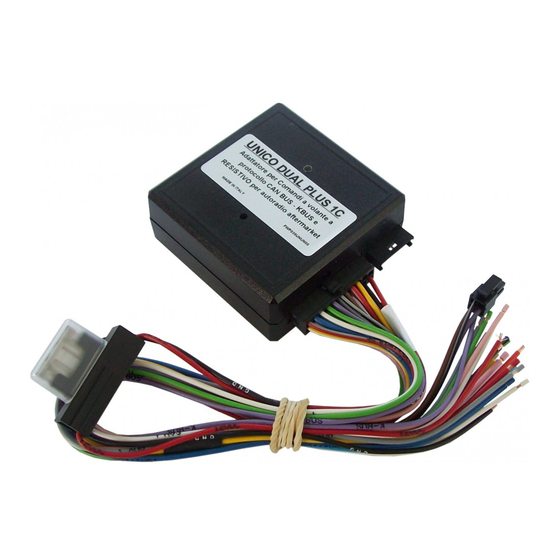 Unico DUAL PLUS 1C Manual Of Installation And Use