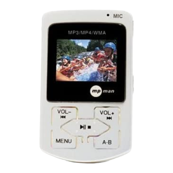 MPMan MP-CS120 User Manual