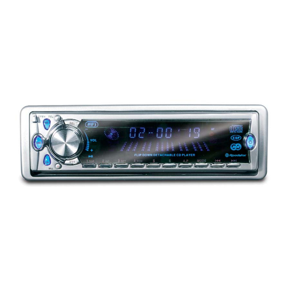 Roadstar CD-808MPFM Service Manual
