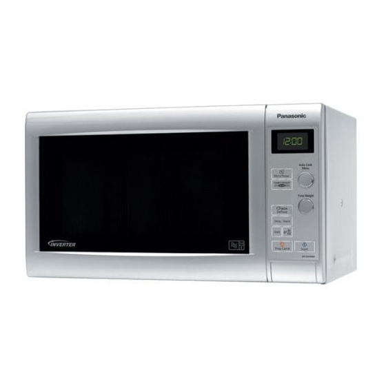 Panasonic NN-SD456 Operation And Cooking Manual