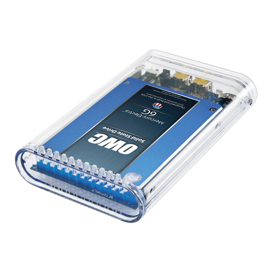 OWC Mercury On-The-Go Pro Installation Manual
