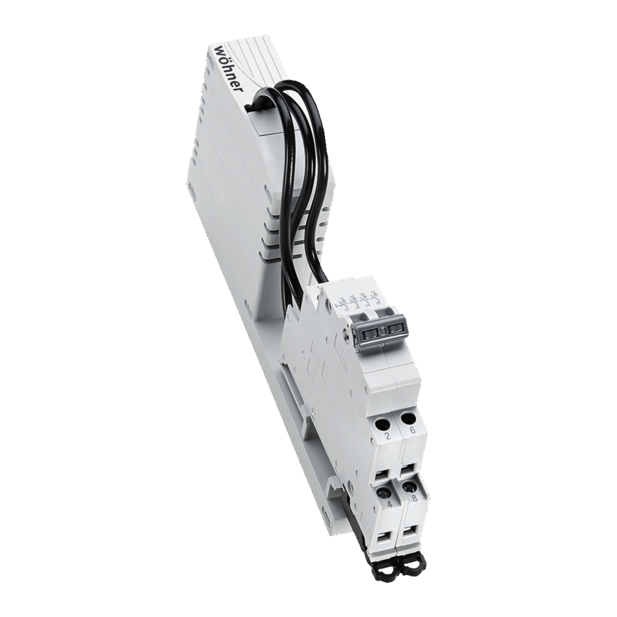 Wöhner CAPUS CrossBoard Manual