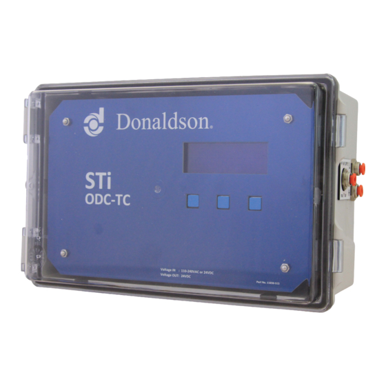 Donaldson Torit STi ODC-TC Installation And Operation Manual