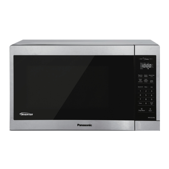 Panasonic NN-SC688S Owner's Manual