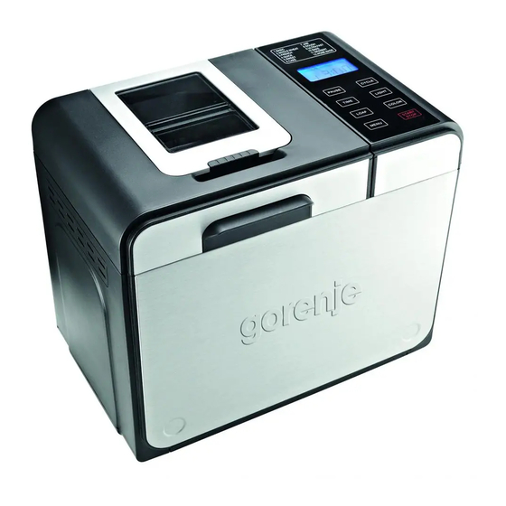 Gorenje BM 900 ND Instruction Manual