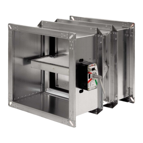 User Manuals: Wildeboer FK90 Fire Damper