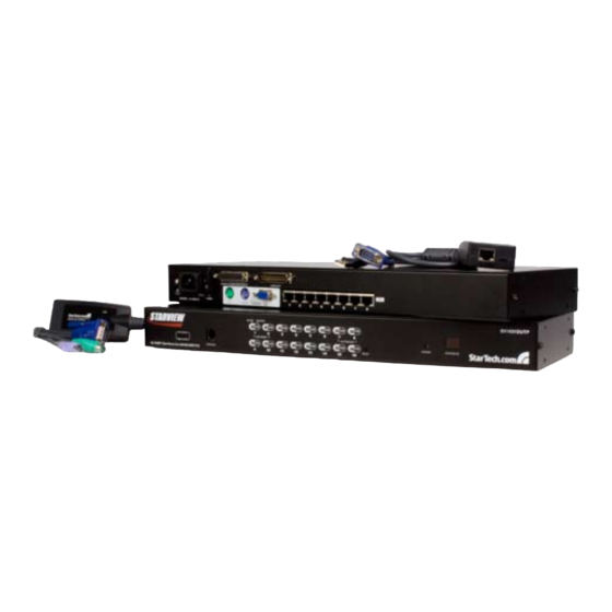 StarTech.com SV1631D Specifications
