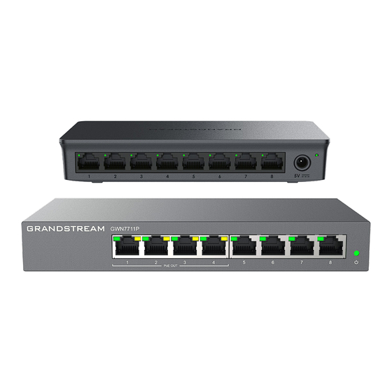 Grandstream Networks GWN7711(P) Quick Installation Manual