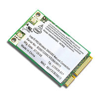 INTEL PROWIRELESS 3945ABG NETWORK CONNECTION Datasheet