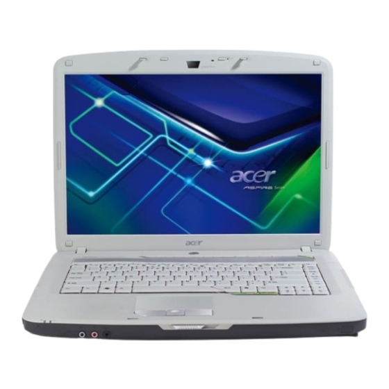 User Manuals: Acer Aspire 5520 Series Notebook Computer