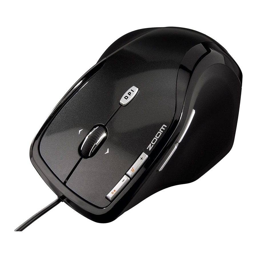 Hama M580 Optical Mouse Operating	 Instruction