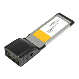 StarTech.com EC1394B2 Instruction Manual