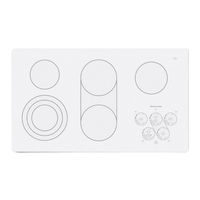 KitchenAid KECC567RWW - Pure 36 Inch Smoothtop Electric Cooktop Use And Care Manual
