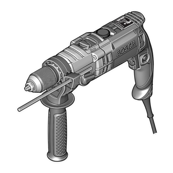 Bosch GSB 21-2 RCT Original Instructions Manual