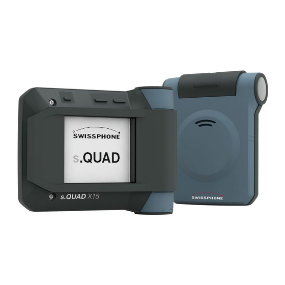 SwissPhone s.QUAD X15 User Manual