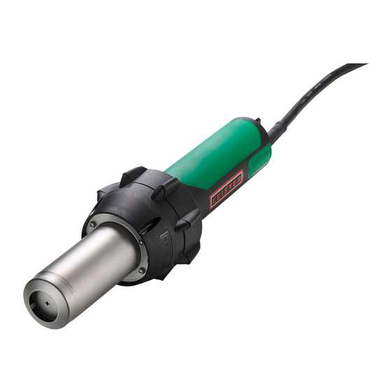 Leister ELECTRON ST Hot Air Tool Manuals