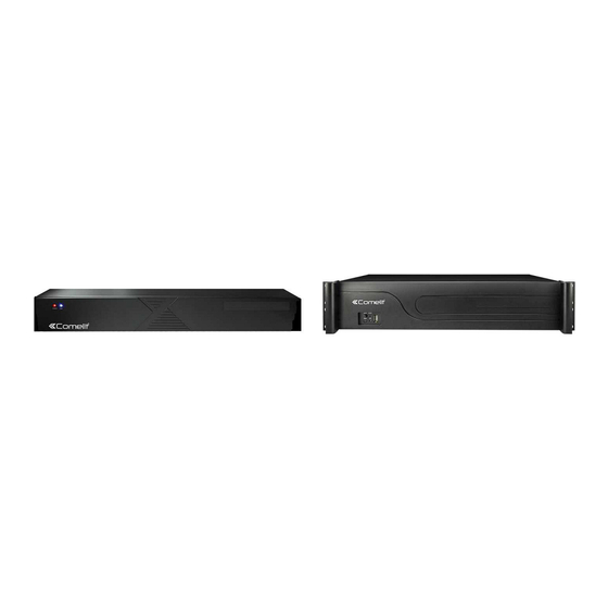 Comelit Nvr 2.0 User Manual