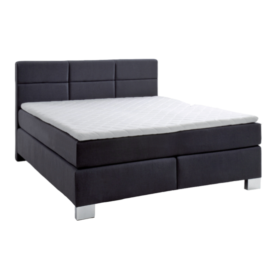 Meise Möbel Boxspringbett 55881 Quick Start Manual