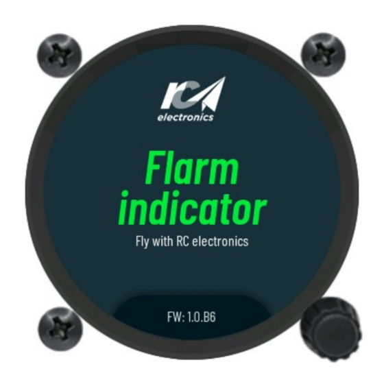 RC Electronics Flarm Indicator User Manual
