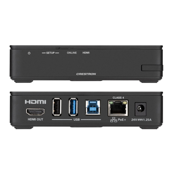Crestron Electronics AirMedia AM-3200 Reference Manual