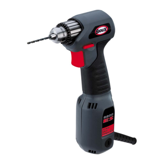 Sioux Tools 8800ES Service Instructions Manual