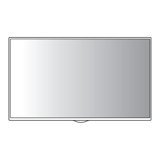 LG 55SE3D-B Owner's Manual