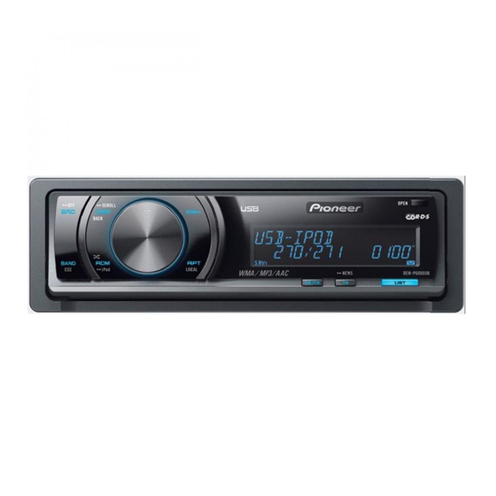 Pioneer offers DEH p6000ub car stereo