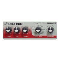 Pyle PPVERB16 Owner's Manual