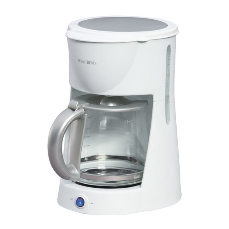 West Bend 56310 - Drip Coffeemaker, 12 Cup Manual
