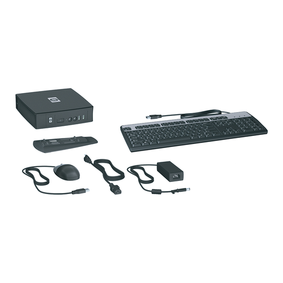 HP t5550 - Thin Client Getting Started Manual