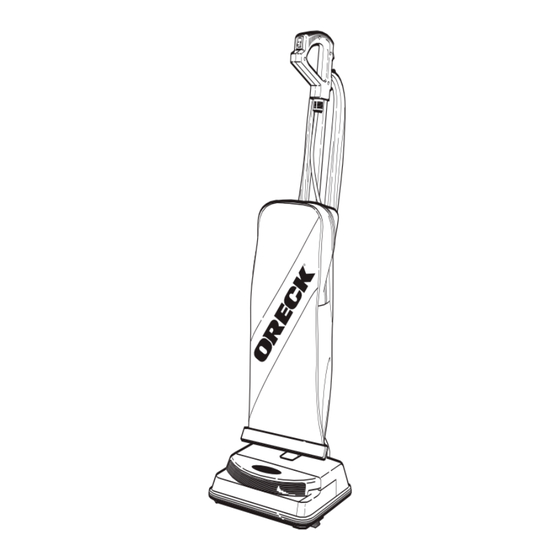 Oreck XL3600RH Manuals