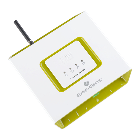 2N EASYGATE PRO Quick Start