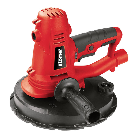 User Manuals: Stomer Professional SRS-1100 Sander